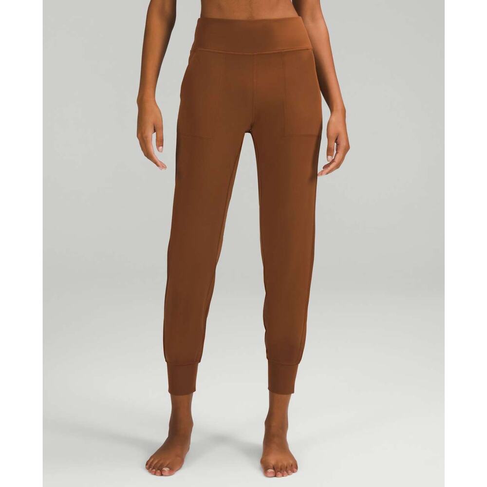 Lululemon Align Nulu High-Rise Joggers Roasted Brown Women's Size 4